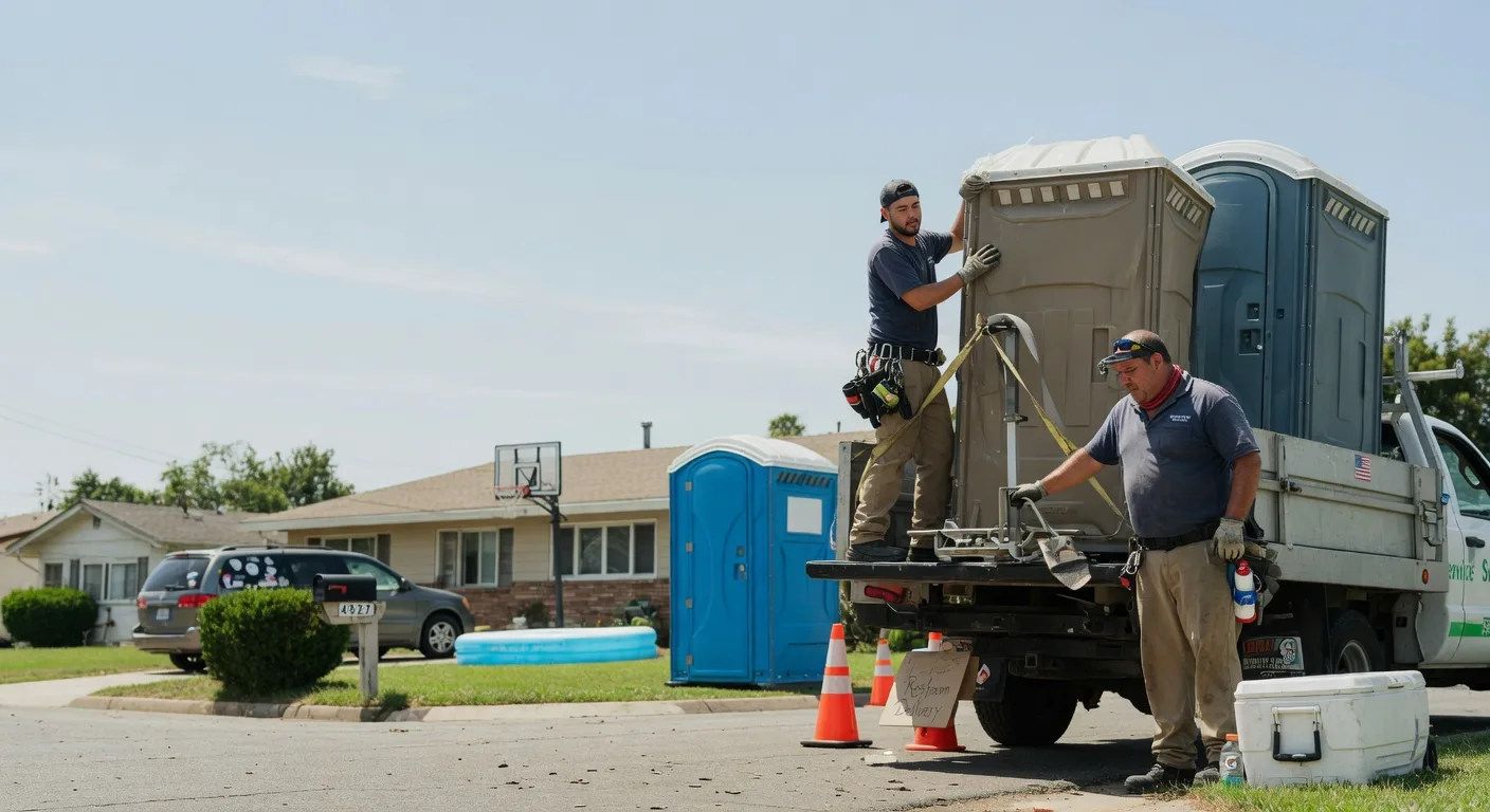 Porta Potty Rental in Tom Bean, TX near me