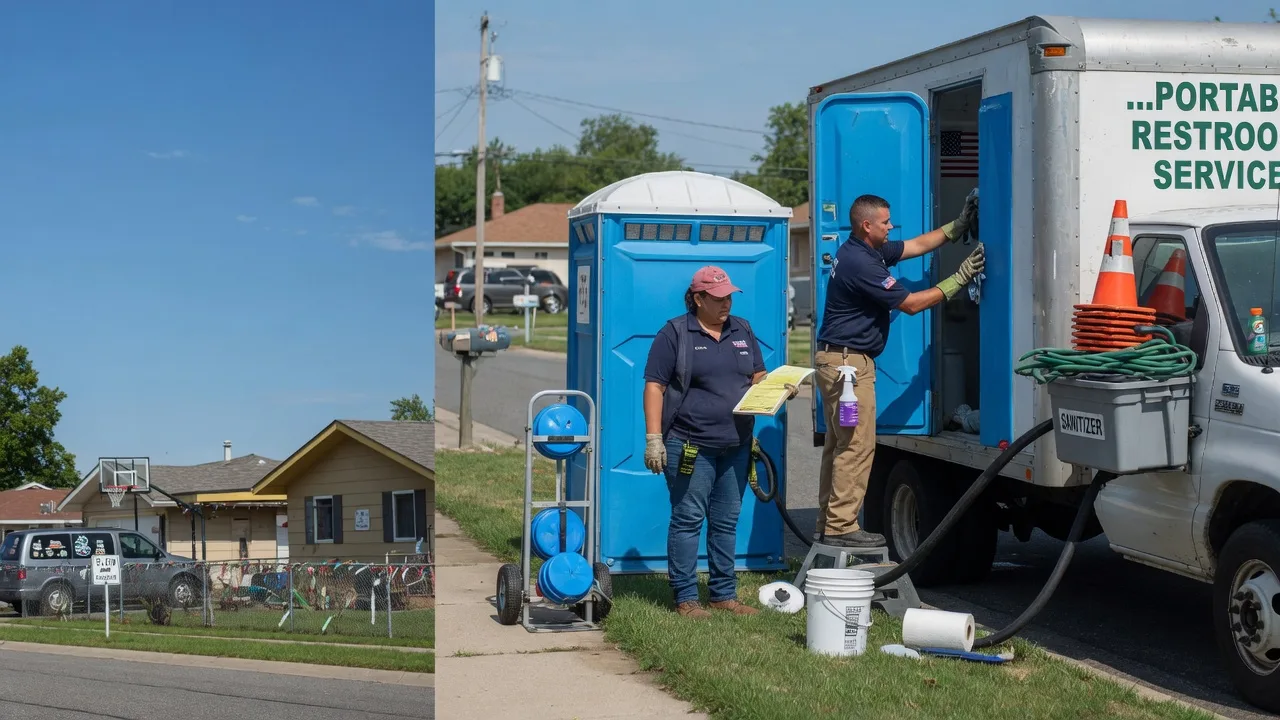 Portable Toilet Rental in Tom Bean, TX near me